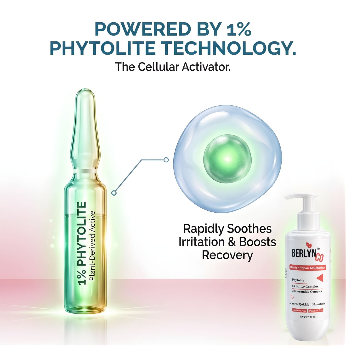 Berlynco Barrier Repair Moisturizer With Phytolite, 5X Butter Complex & 3X Ceramide Complex 200 g - Berlynco