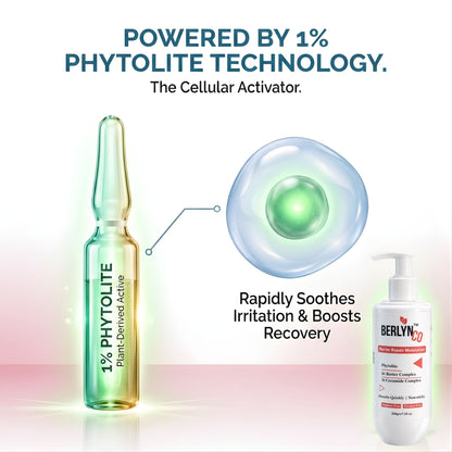 Berlynco Barrier Repair Moisturizer With Phytolite, 5X Butter Complex & 3X Ceramide Complex 200 g - Berlynco