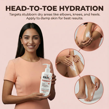 Berlynco Barrier Repair Moisturizer | With Phytolite, 5X Butter Complex & 3X Ceramide Complex | Fast Absorbing, Non - Sticky | Sulphate & Paraben Free | 200 g - Berlynco