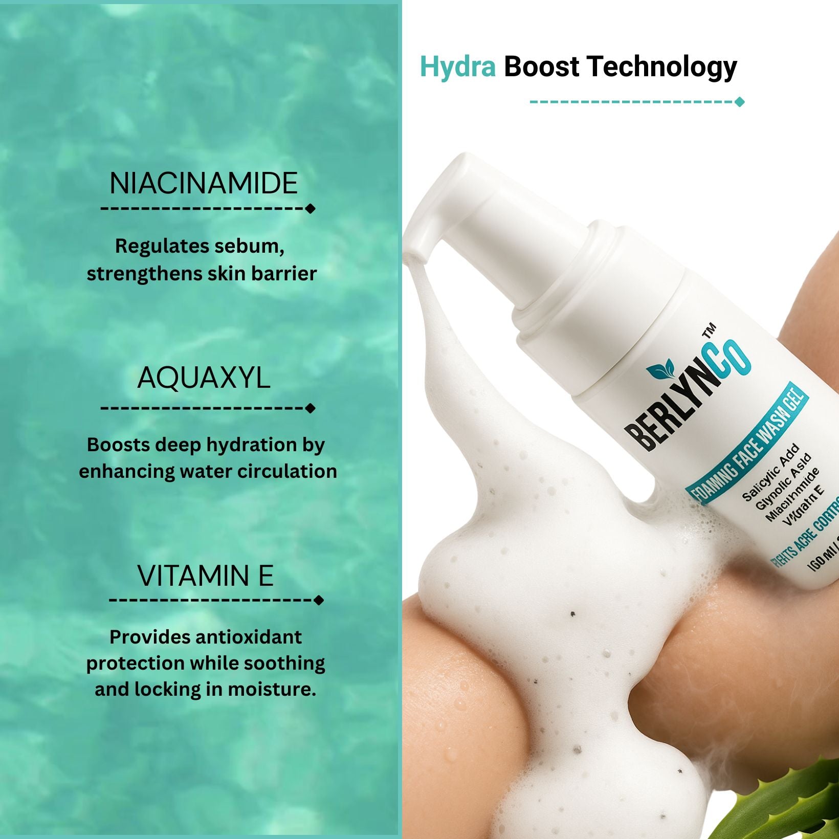 BERLYNCO FOAMING FACE WASH - Berlynco