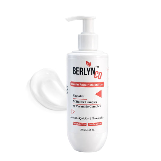 Berlynco Barrier Repair Moisturizer With Phytolite, 5X Butter Complex & 3X Ceramide Complex 200 g - Berlynco