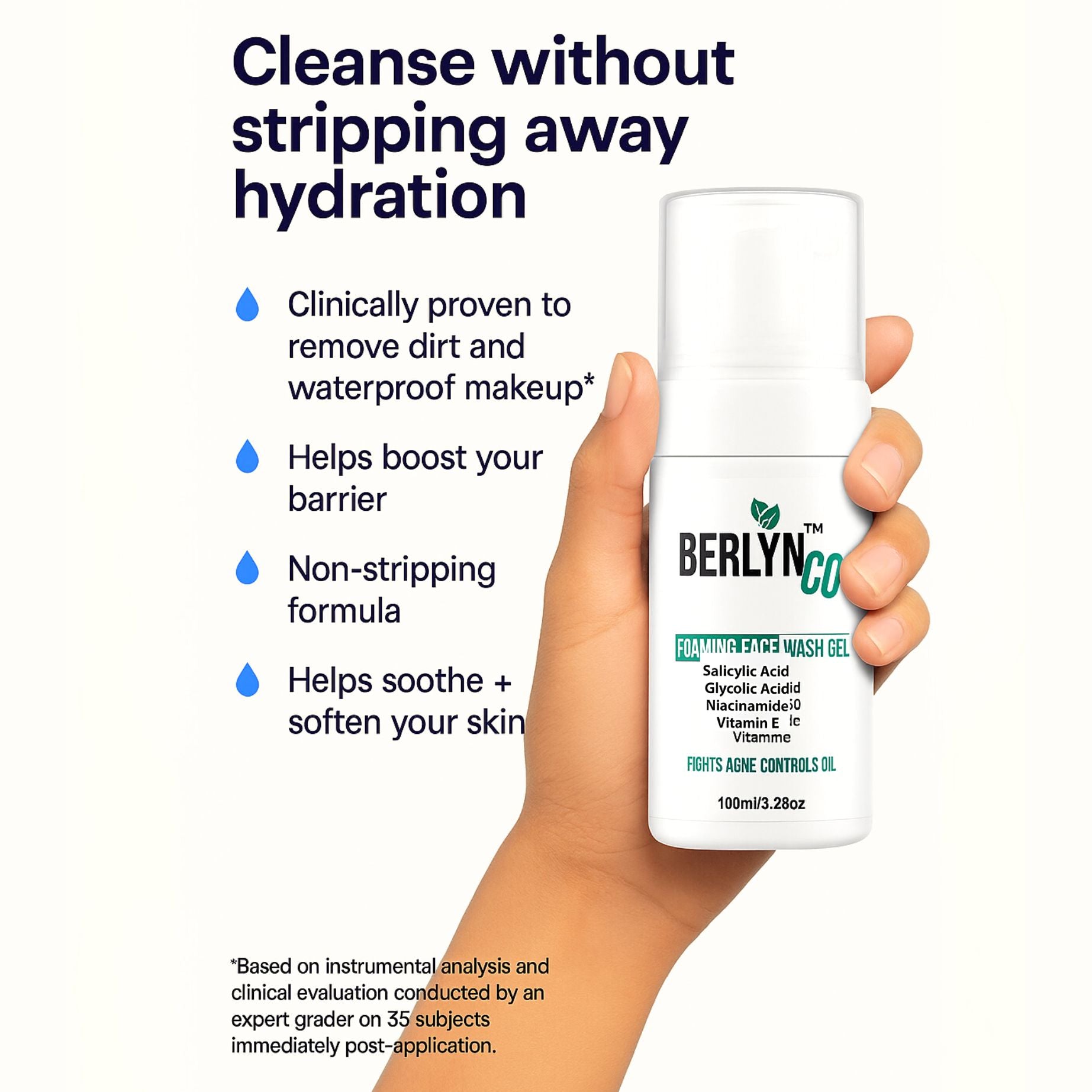 BERLYNCO FOAMING FACE WASH - Berlynco