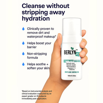 BERLYNCO FOAMING FACE WASH - Berlynco