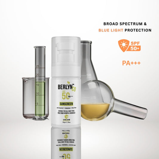 BERLYNCO HYDRA BOOST TINTED SUNSCREEN SPF 50+ | PA+++ | Oxybenzone - Free - Berlynco